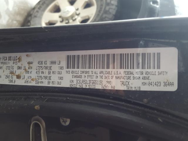 2015 RAM 2500 SLT 3C6UR5DL3FG651191