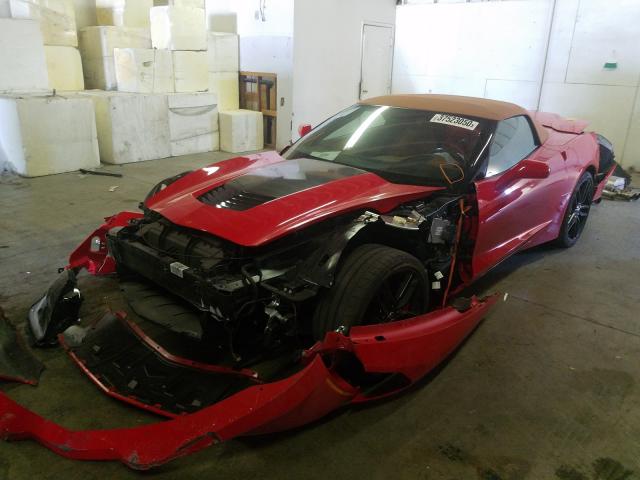 2014 CHEVROLET CORVETTE S 1G1YM3D74E5117910