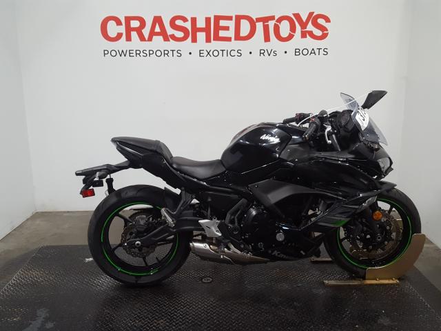 Salvage cars for sale from Copart Austell, GA: 2019 Kawasaki EX650 J