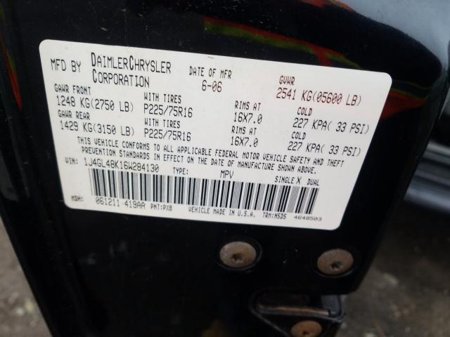 VIN 4T1G11AK9RU227688 2024 Toyota Camry, SE no.10