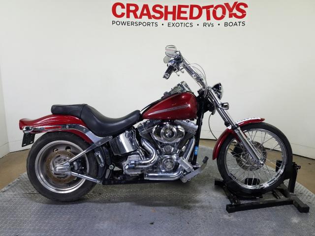 Salvage motorcycles for sale at Dallas, TX auction: 2007 Harley-Davidson Fxst