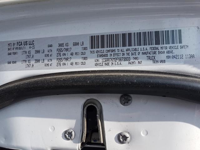 1C6RR7KM2FS673933 Ram 1500 St 2015. Фото: 9