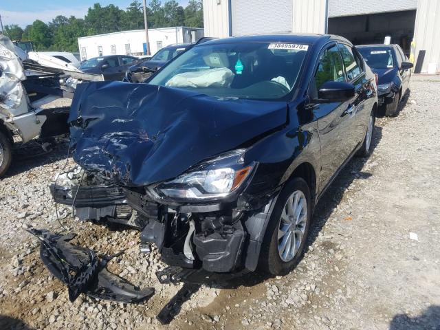 3N1AB7AP5KY281033 Nissan Sentra S 2019. Фото: 1