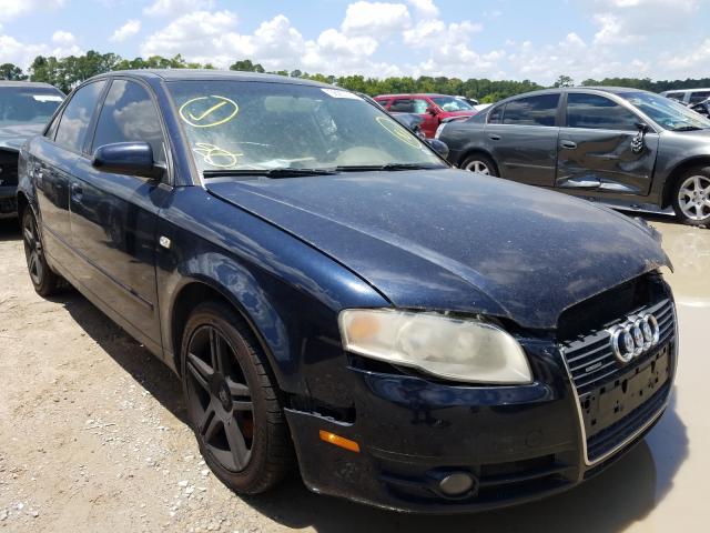 Audi A4 salvage cars for sale: 2007 Audi A4
