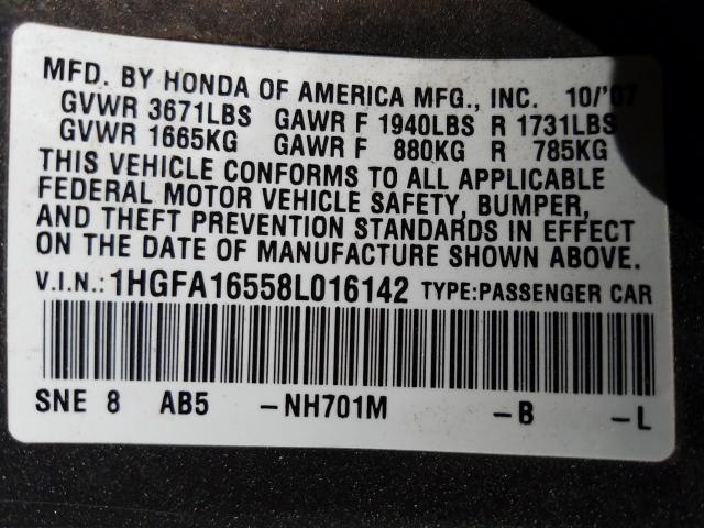 VIN 1G1RA6S50HU173997 2017 Chevrolet Volt, LT no.10