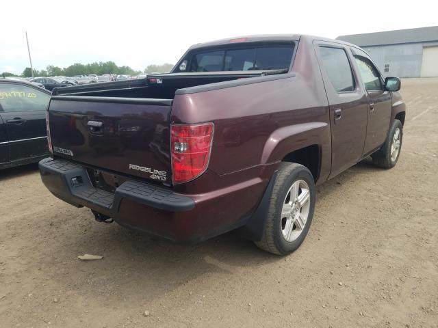 2011 HONDA RIDGELINE 5FPYK1F51BB008349