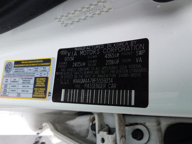 2015 KIA OPTIMA LX KNAGM4A78F5559214