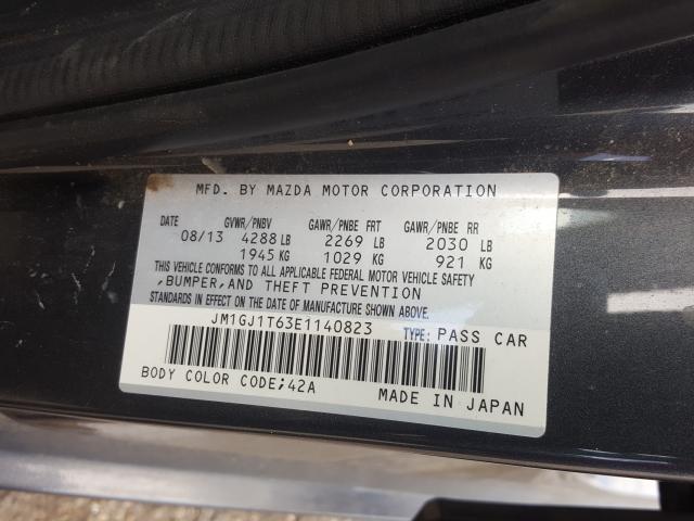 VIN 19VDE1F31EE008142 2014 Acura ILX, 2.0L no.10