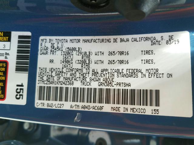 VIN 1G1RD6S51HU211194 2017 Chevrolet Volt, Premier no.10