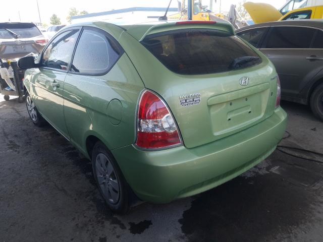 2010 HYUNDAI ACCENT BLU KMHCM3AC0AU160378