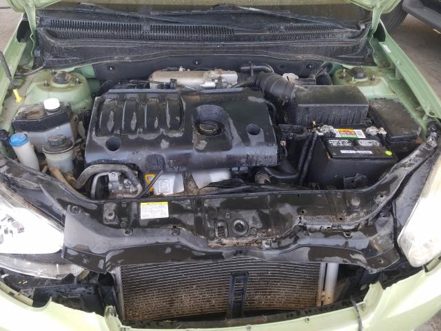 2010 HYUNDAI ACCENT BLU KMHCM3AC0AU160378