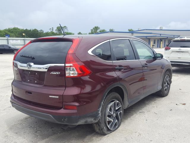 2016 HONDA CR-V SE 2HKRM4H40GH691280