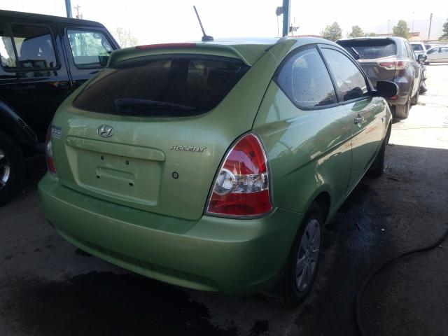 2010 HYUNDAI ACCENT BLU KMHCM3AC0AU160378