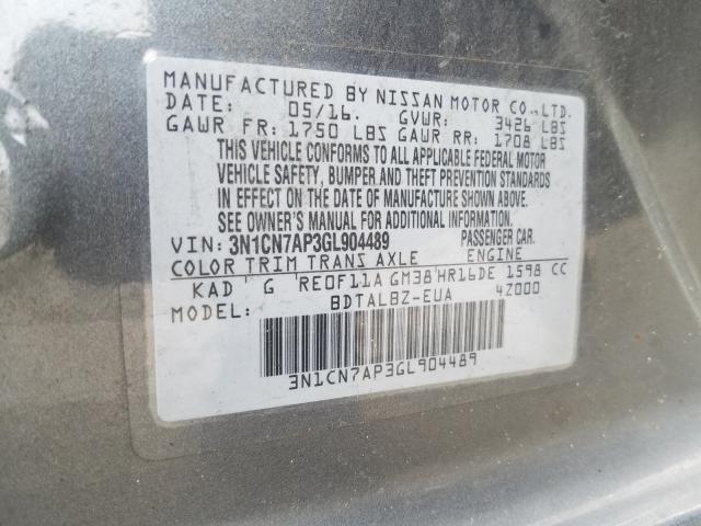 VIN 5TDKDRBHXPS520265 2023 Toyota Highlander, Xle no.10