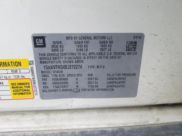 2014 GMC ACADIA DEN 1GKKVTKD0EJ272274