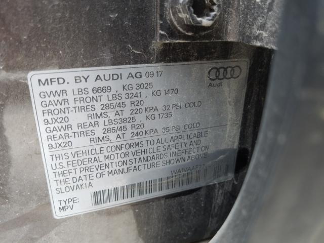 VIN WA1VAAF77JD013376 2018 Audi Q7, Prestige no.10