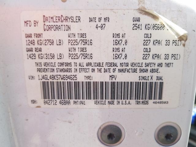 VIN 4T1G11AK7PU812542 2023 Toyota Camry, SE no.10