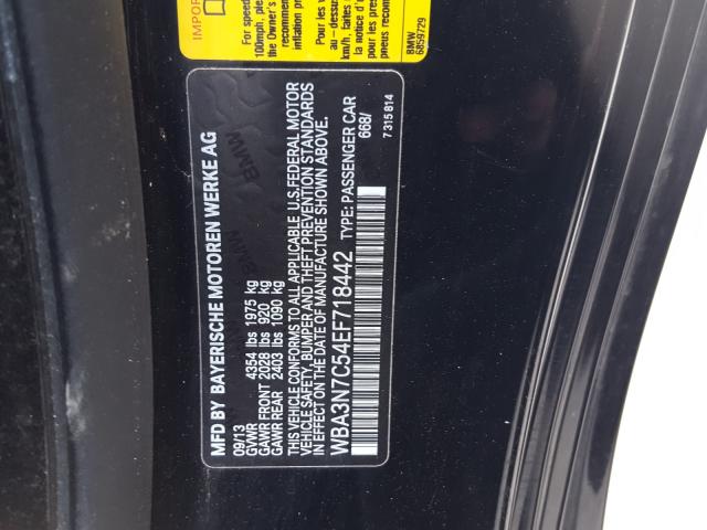 2014 BMW 428 I WBA3N7C54EF718442