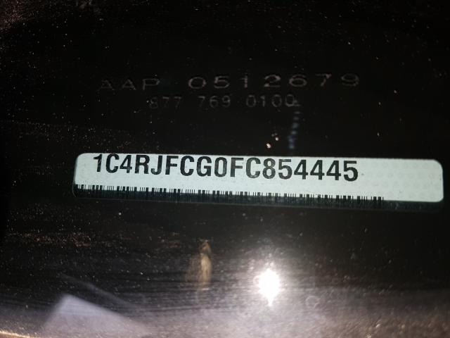 2015 JEEP GRAND CHER 1C4RJFCG0FC854445
