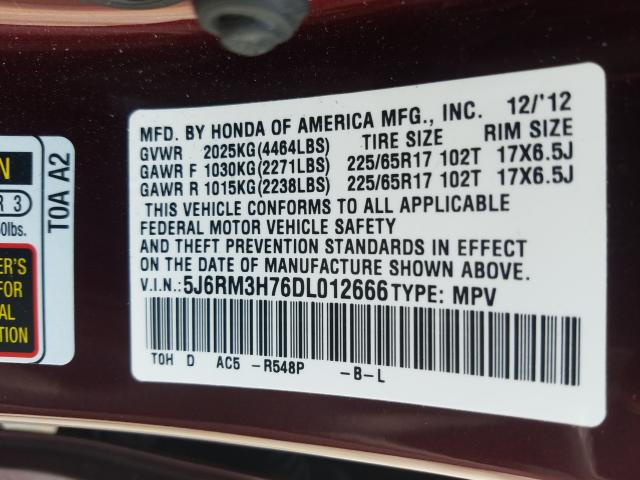 VIN 3C4PDDEG0FT619449 2015 Dodge Journey, R/T no.10