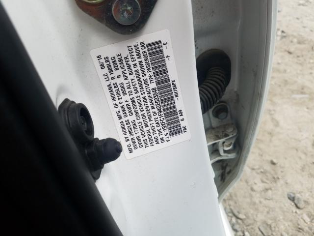 2016 HONDA CIVIC TOUR 19XFC1F94GE033548