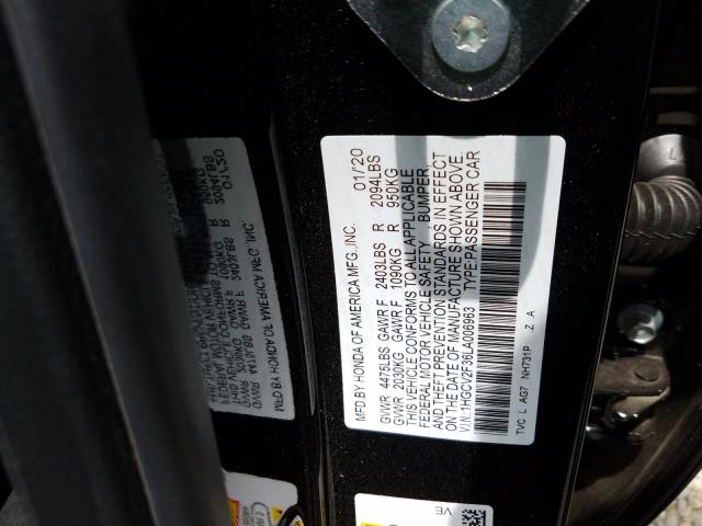 2020 HONDA ACCORD SPO - 1HGCV2F36LA006963
