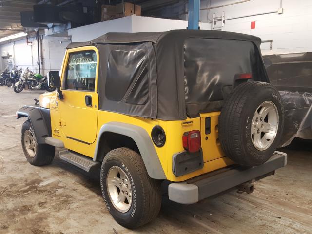 jeep wrangler 2005 vin 1j4fa49s25p373293