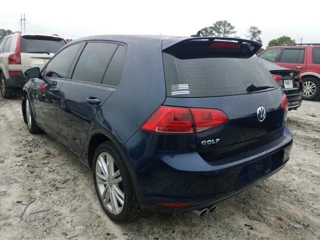2015 VOLKSWAGEN GOLF TDI 3VW2A7AU9FM051015