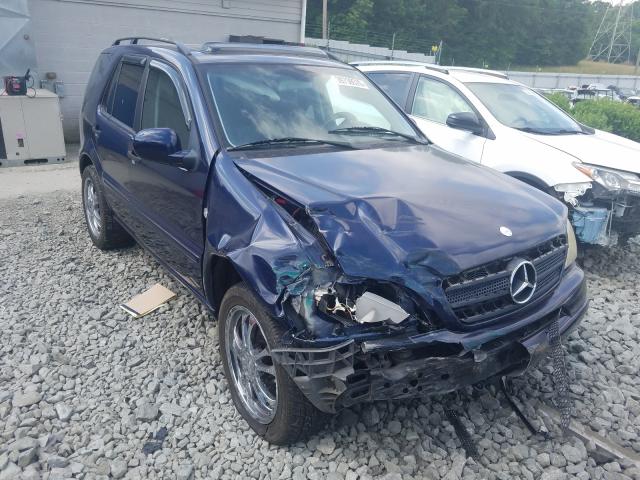 salvage certificate 2001 mercedes benz m class 4dr spor 3 2l for sale in mebane nc 39738570 a better bid car auctions