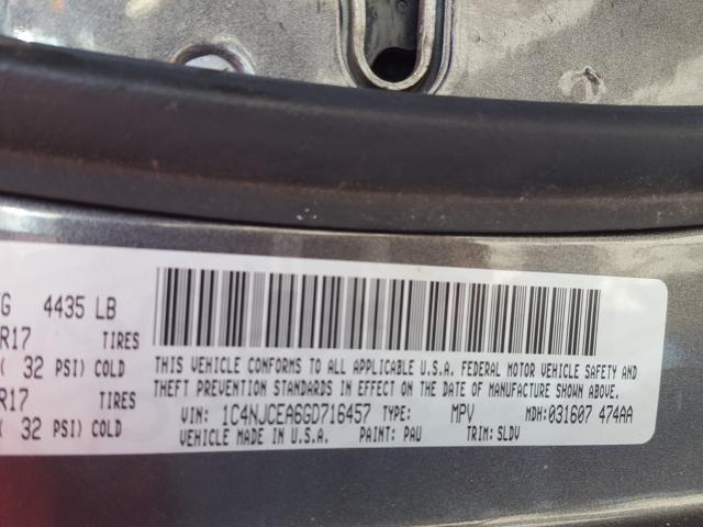 1C4NJCEA6GD716457 Jeep Compass Latitude