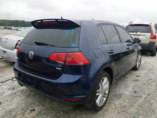 2015 VOLKSWAGEN GOLF TDI 3VW2A7AU9FM051015