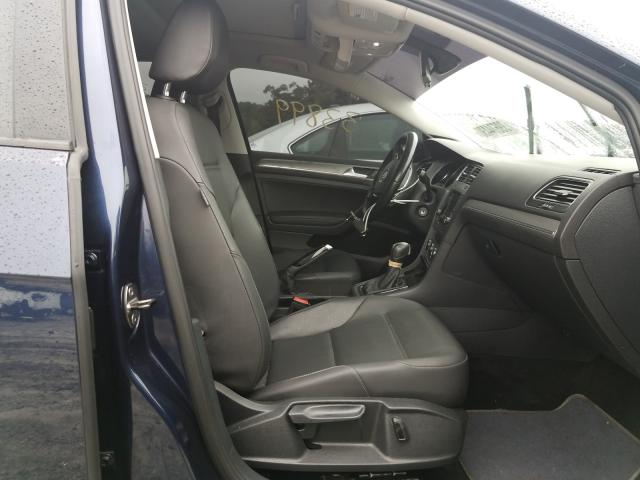 2015 VOLKSWAGEN GOLF TDI 3VW2A7AU9FM051015