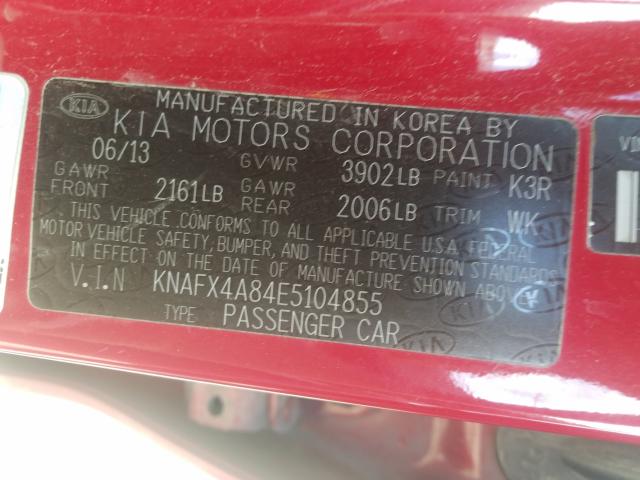 VIN 5TDZZRFH6KS368794 2019 Toyota Highlander, LE no.10