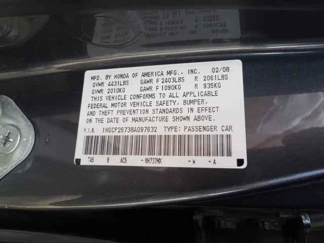 VIN 3FA6P0CD9KR222310 2019 Ford Fusion, Sel no.10