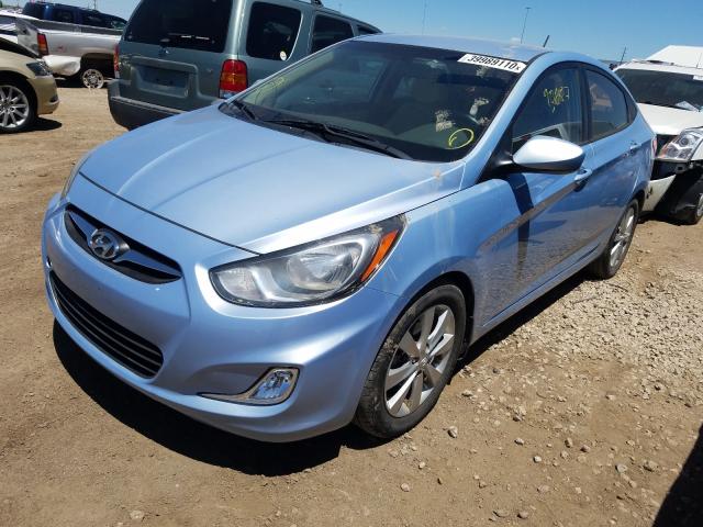 2013 HYUNDAI ACCENT GLS KMHCU4AE6DU381804