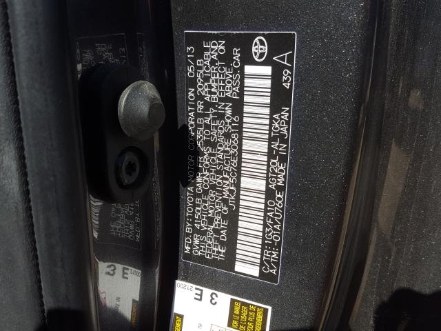 VIN 1FADP3F27EL369084 2014 TOYOTA SCION TC no.10