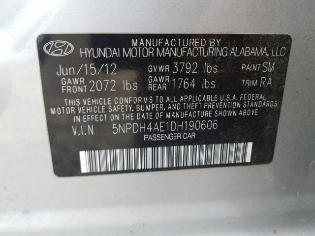 VIN 1FMCU0G90EUC47276 2014 Ford Escape, SE no.10