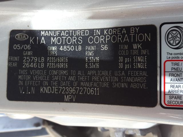 VIN 4T1BF1FKXGU597064 2016 Toyota Camry, SE no.10