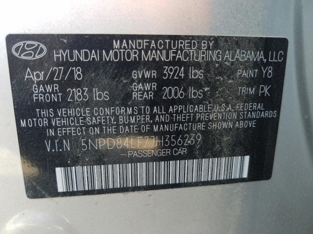 VIN 5TDKDRAH3PS508024 2023 Toyota Highlander, Xse no.10