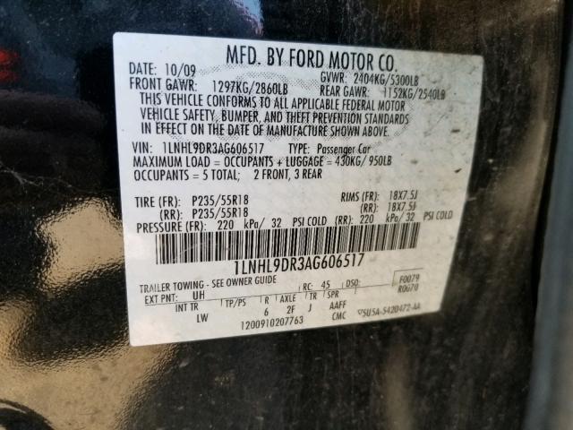 VIN 3FA6P0T9XHR263596 2017 Ford Fusion, SE no.10