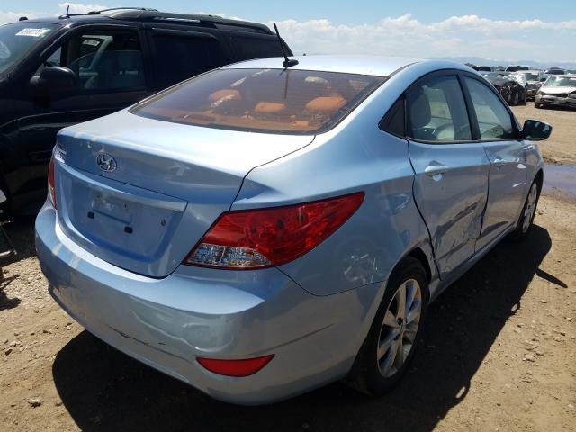 2013 HYUNDAI ACCENT GLS KMHCU4AE6DU381804