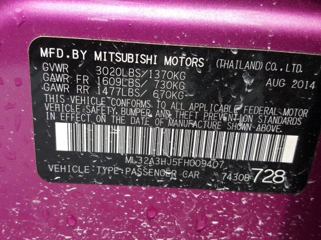 2015 MITSUBISHI 3000 GT SL ML32A3HJ5FH009407