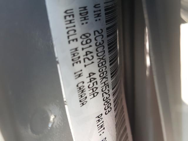 2019 DODGE CHARGER SX 2C3CDXBG6KH523093