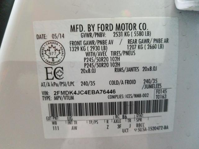 VIN 1HGCV3F17KA001435 2019 Honda Accord, Hybrid no.10