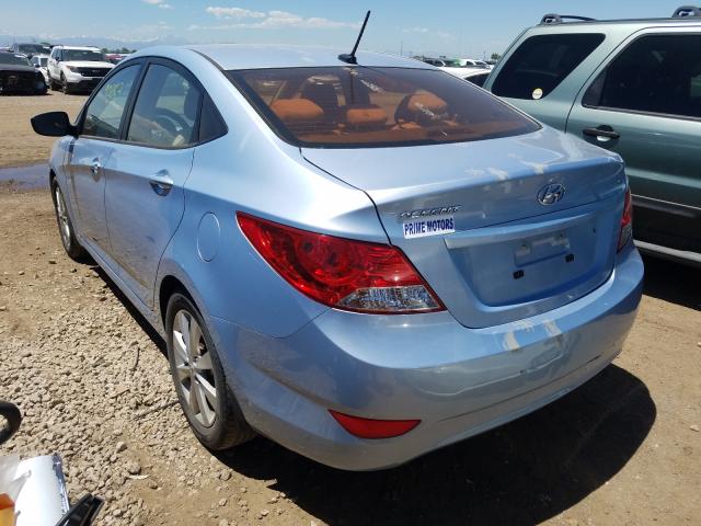 2013 HYUNDAI ACCENT GLS KMHCU4AE6DU381804
