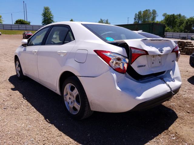 VIN 2T1BURHE3JC027119 2018 Toyota Corolla, LE no.3