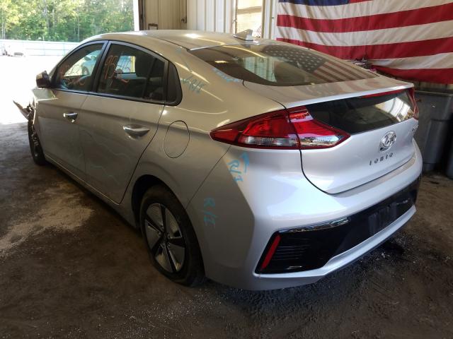2017 HYUNDAI IONIQ BLUE KMHC65LC1HU030400