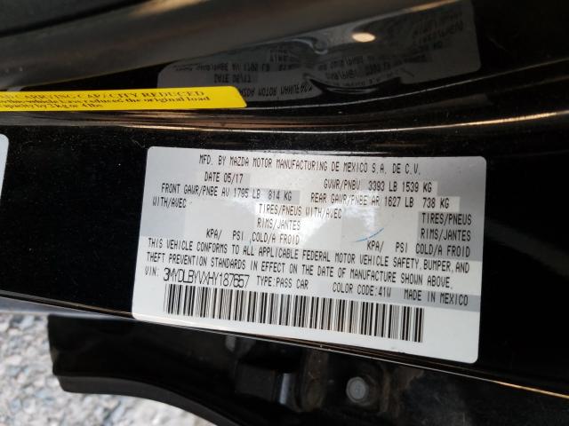 VIN 4T1BF1FK2HU814642 2017 Toyota Camry, SE no.10