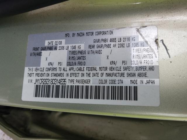 VIN KNAFK4A69F5290567 2015 KIA Forte, LX no.10