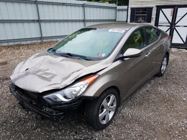 VIN 3MZBN1L35JM249332 2013 HYUNDAI ELANTRA GL no.2